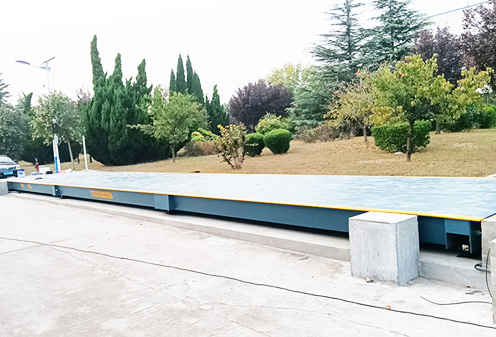 青島無(wú)人值守地磅安裝現(xiàn)場(chǎng)